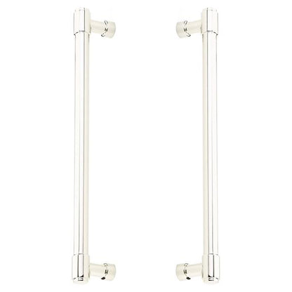 Emtek - Industrial Modern Jasper Appliance Pull, 12 Inch C-C