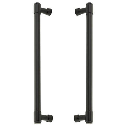 Emtek - Industrial Modern Jasper Appliance Pull, 12 Inch C-C