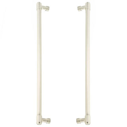 Emtek - Industrial Modern Jasper Appliance Pull, 18 Inch C-C