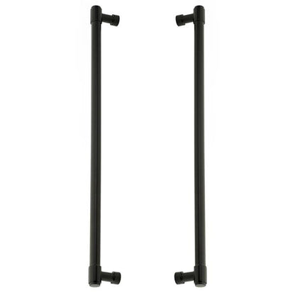 Emtek - Industrial Modern Jasper Appliance Pull, 18 Inch C-C