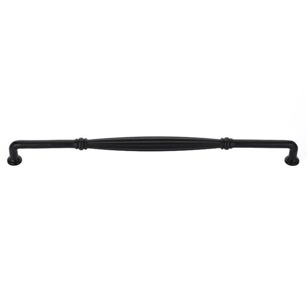 Emtek - Tuscany Bronze Fluted Appliance Pull, 18 Inch