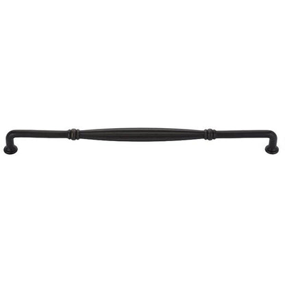 Emtek - Tuscany Bronze Fluted Appliance Pull, 18 Inch