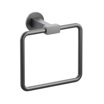 Emtek - Transitional Flared Brass Towel Ring 7-5/8 Inch