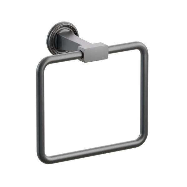 Emtek - Transitional Flared Brass Towel Ring 7-5/8 Inch