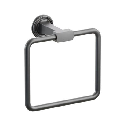 Emtek - Transitional Flared Brass Towel Ring 7-5/8 Inch