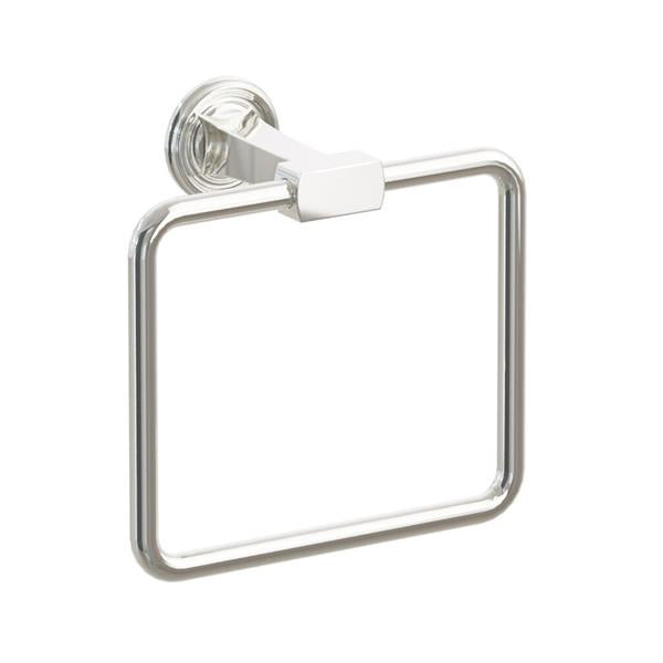Emtek - Transitional Flared Brass Towel Ring 7-5/8 Inch