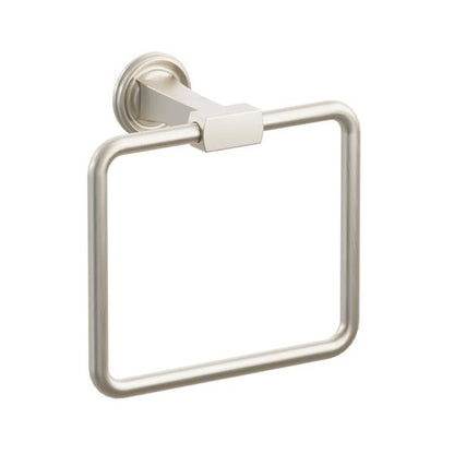 Emtek - Transitional Flared Brass Towel Ring 7-5/8 Inch