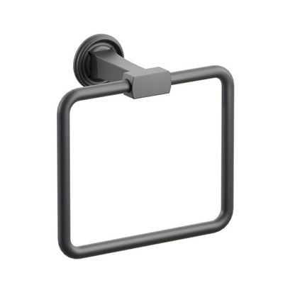 Emtek - Transitional Flared Brass Towel Ring 7-5/8 Inch