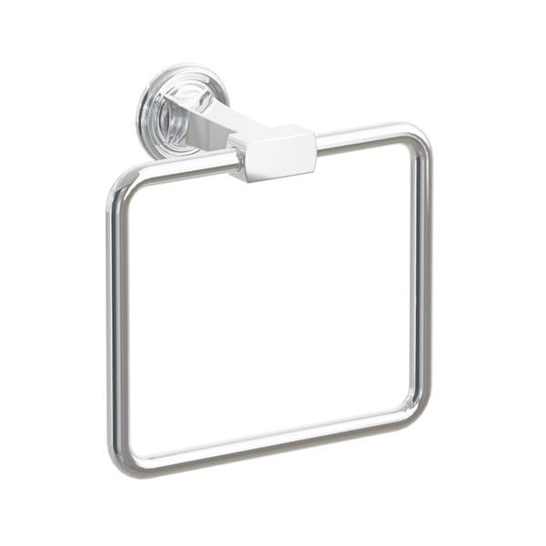 Emtek - Transitional Flared Brass Towel Ring 7-5/8 Inch