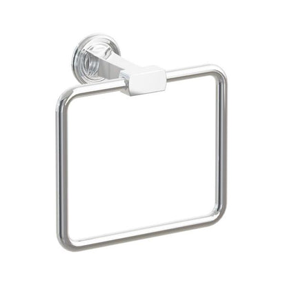 Emtek - Transitional Flared Brass Towel Ring 7-5/8 Inch
