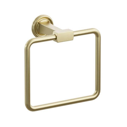 Emtek - Transitional Flared Brass Towel Ring 7-5/8 Inch