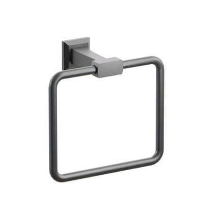 Emtek - Transitional Flared Brass Towel Ring 7-5/8 Inch