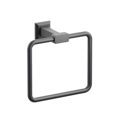 Emtek - Transitional Flared Brass Towel Ring 7-5/8 Inch