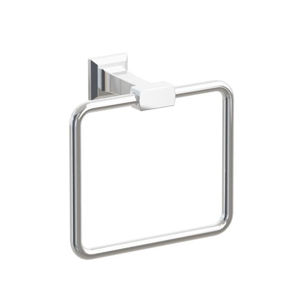 Emtek - Transitional Flared Brass Towel Ring 7-5/8 Inch