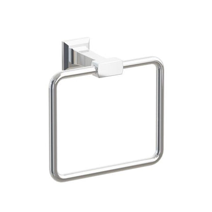 Emtek - Transitional Flared Brass Towel Ring 7-5/8 Inch