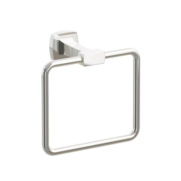 Emtek - Transitional Flared Brass Towel Ring 7-5/8 Inch