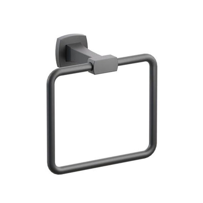 Emtek - Transitional Flared Brass Towel Ring 7-5/8 Inch