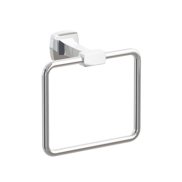 Emtek - Transitional Flared Brass Towel Ring 7-5/8 Inch