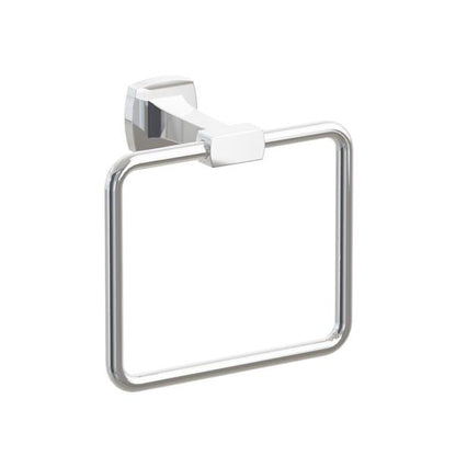 Emtek - Transitional Flared Brass Towel Ring 7-5/8 Inch