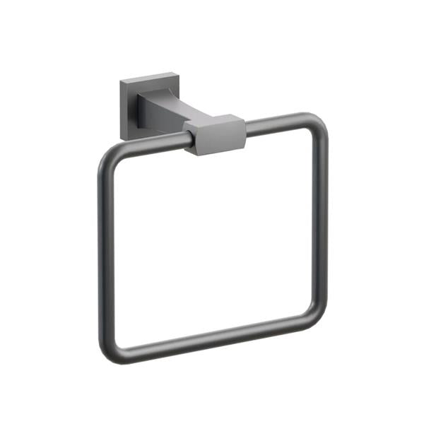 Emtek - Transitional Flared Brass Towel Ring 7-5/8 Inch