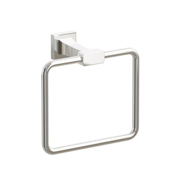 Emtek - Transitional Flared Brass Towel Ring 7-5/8 Inch