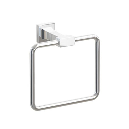 Emtek - Transitional Flared Brass Towel Ring 7-5/8 Inch