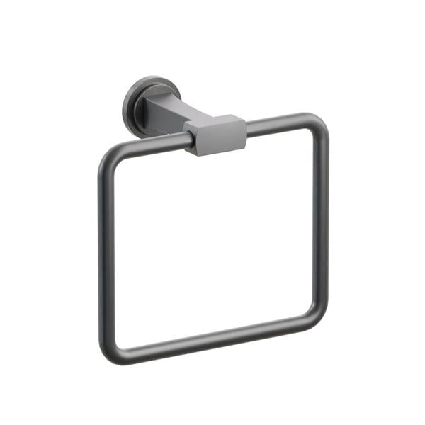 Emtek - Transitional Flared Brass Towel Ring 7-5/8 Inch