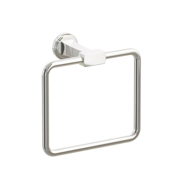 Emtek - Transitional Flared Brass Towel Ring 7-5/8 Inch