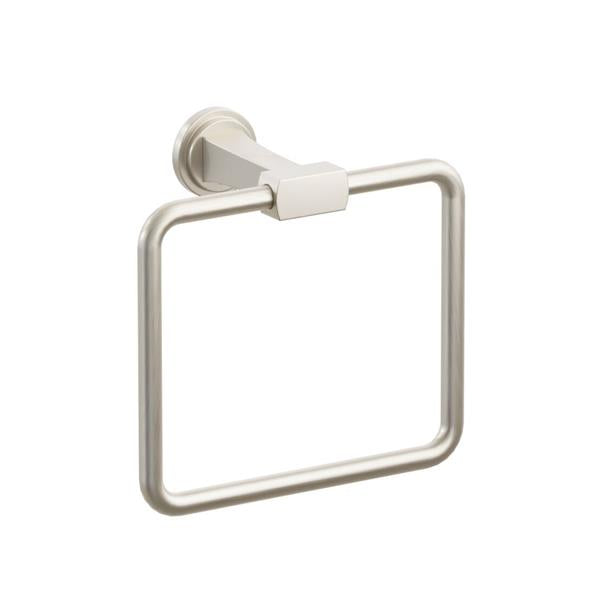 Emtek - Transitional Flared Brass Towel Ring 7-5/8 Inch