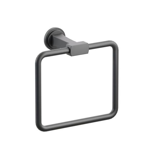 Emtek - Transitional Flared Brass Towel Ring 7-5/8 Inch