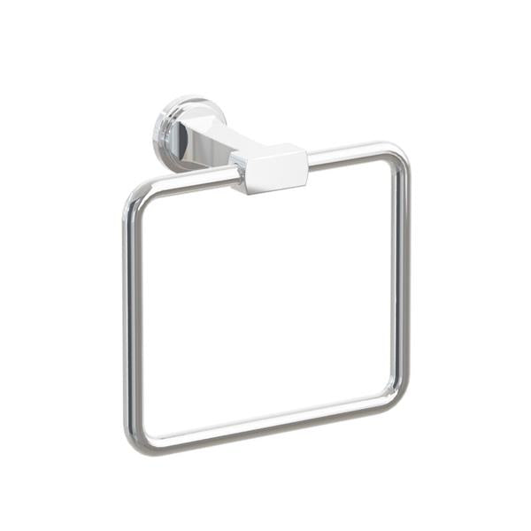Emtek - Transitional Flared Brass Towel Ring 7-5/8 Inch