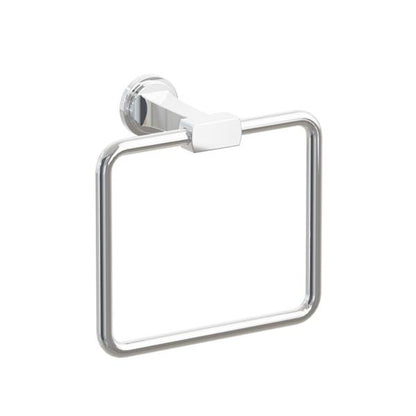 Emtek - Transitional Flared Brass Towel Ring 7-5/8 Inch
