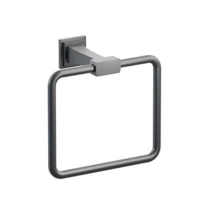 Emtek - Transitional Flared Brass Towel Ring 7-5/8 Inch