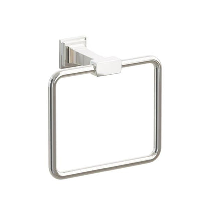 Emtek - Transitional Flared Brass Towel Ring 7-5/8 Inch