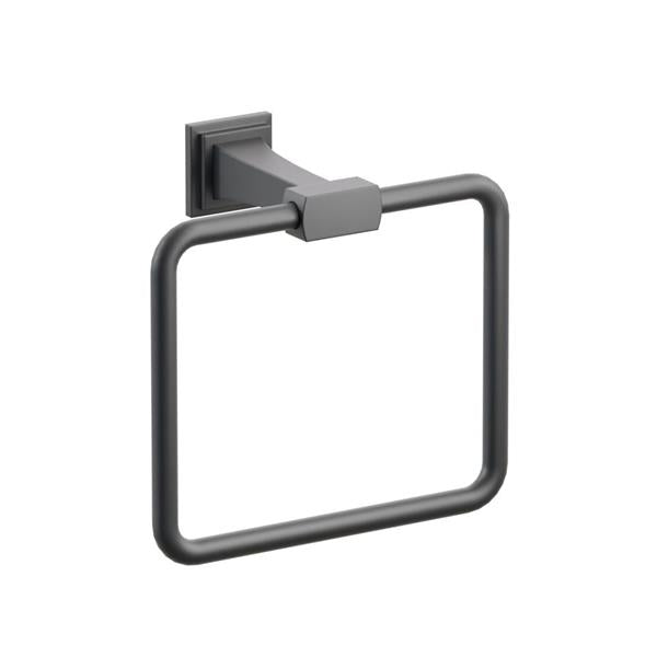 Emtek - Transitional Flared Brass Towel Ring 7-5/8 Inch