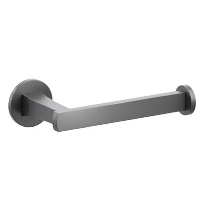 Emtek - Transitional Flared Brass Paper Holder, Single Post