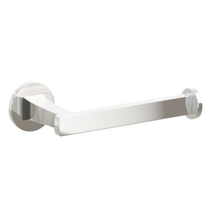 Emtek - Transitional Flared Brass Paper Holder, Single Post