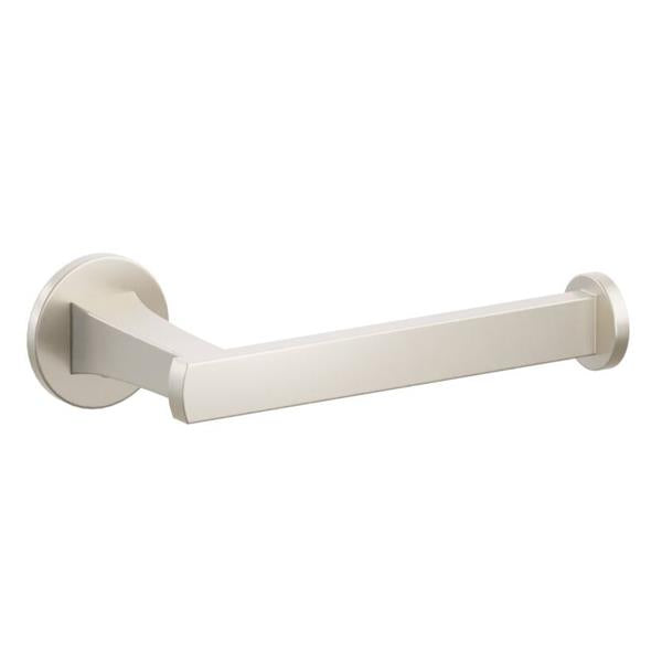 Emtek - Transitional Flared Brass Paper Holder, Single Post