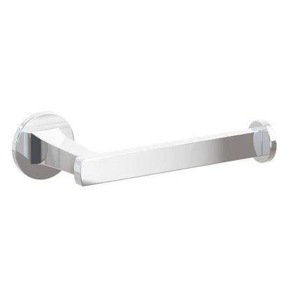 Emtek - Transitional Flared Brass Paper Holder, Single Post