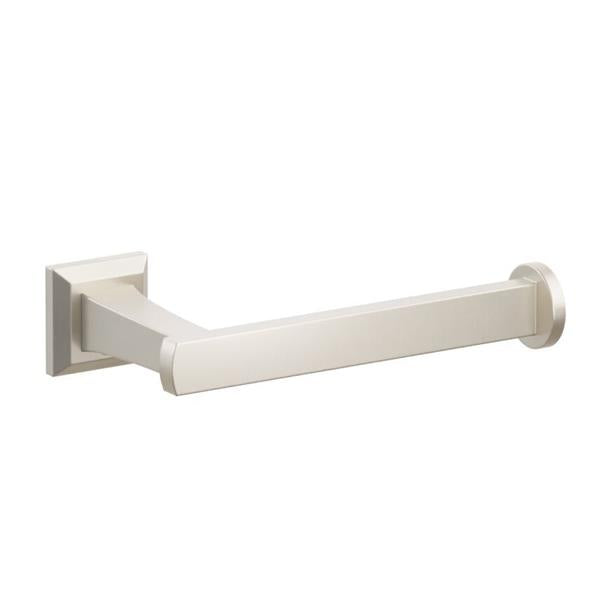 Emtek - Transitional Flared Brass Paper Holder, Single Post