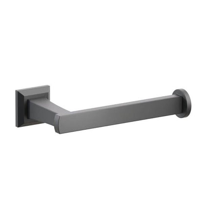 Emtek - Transitional Flared Brass Paper Holder, Single Post