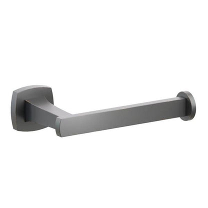 Emtek - Transitional Flared Brass Paper Holder, Single Post