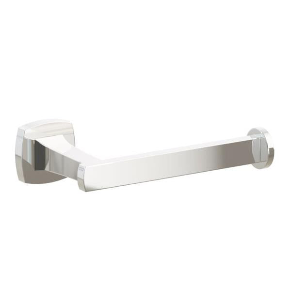 Emtek - Transitional Flared Brass Paper Holder, Single Post