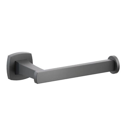 Emtek - Transitional Flared Brass Paper Holder, Single Post