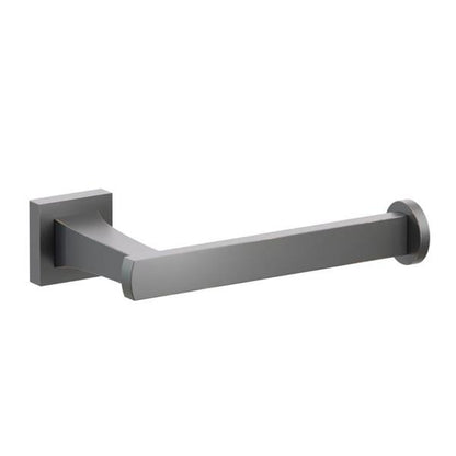 Emtek - Transitional Flared Brass Paper Holder, Single Post