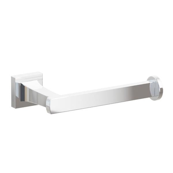 Emtek - Transitional Flared Brass Paper Holder, Single Post