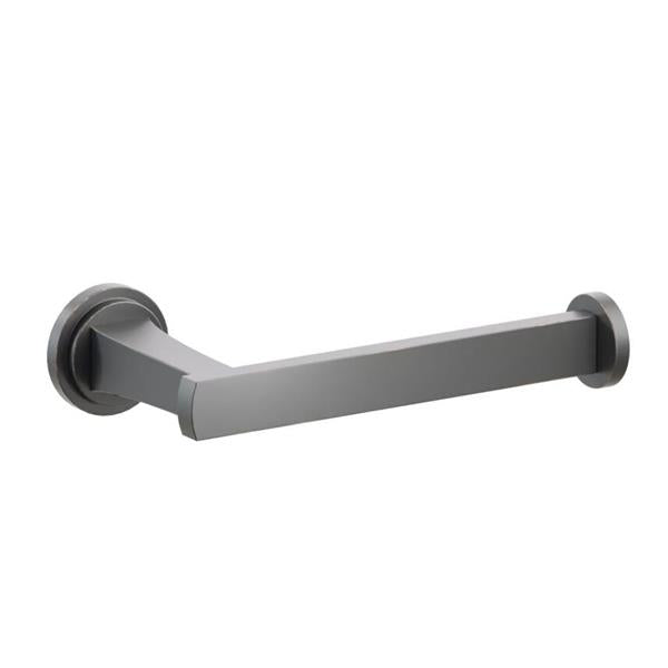 Emtek - Transitional Flared Brass Paper Holder, Single Post
