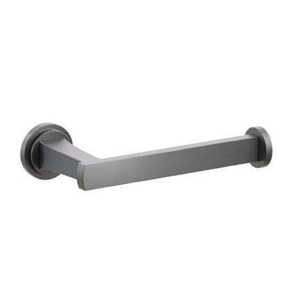 Emtek - Transitional Flared Brass Paper Holder, Single Post
