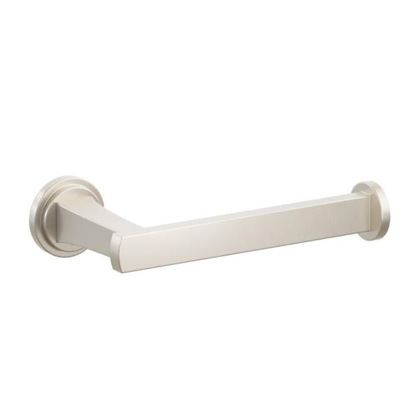 Emtek - Transitional Flared Brass Paper Holder, Single Post