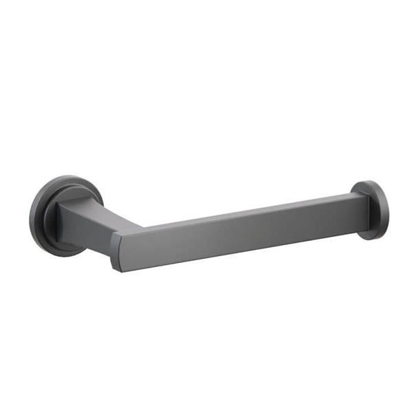 Emtek - Transitional Flared Brass Paper Holder, Single Post